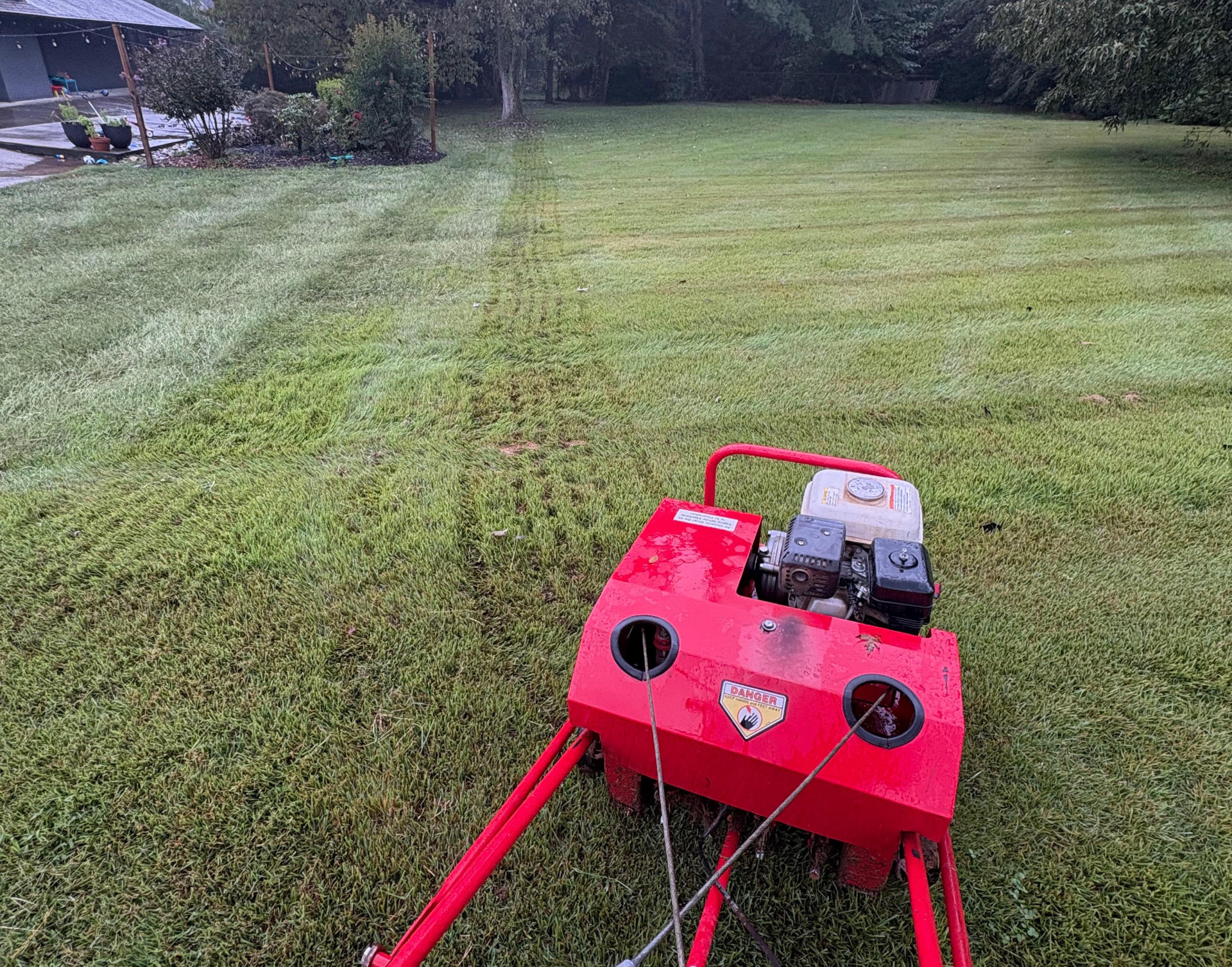 New Ground Lawn Care work in West Knoxville